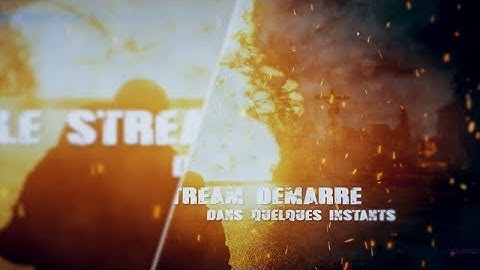 Twitch stream intro animation