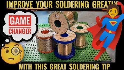 How To Improve Your Soldering Skills / Soldering Tutorial