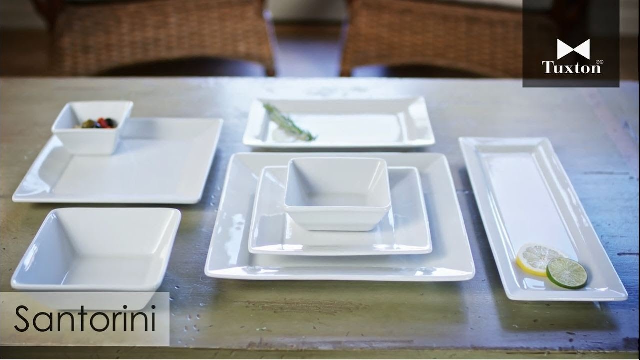 Tuxton China-Santorini Collection
