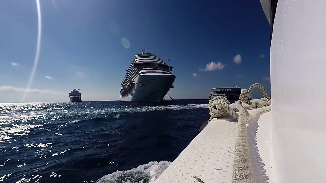 Cruise ship Tender Cayman IslandsCarnival Dream YouTube