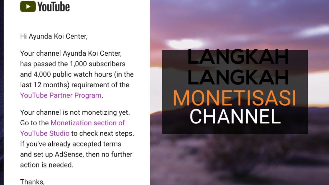 Langkah Terakhir Pembuatan Google AdSense: Menuju Monetisasi Sukses