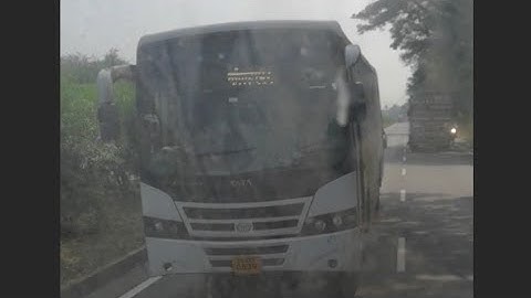 Thriller Overtaking-: MSRTC Shivshahi And Hirkani Bus Racing On NH4.