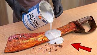 Very few people know about method! Restore Old Rusty pirate sword To A Masterpiece Like A Pro!
