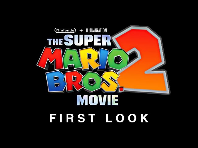 Super Mario Bros. 2 - O Filme (2024) Teaser Logo Fanmade 