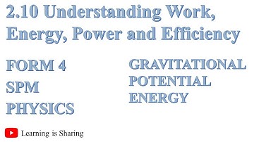 [中文解说][Lecture 2] Ch2.10 Understanding Work, Energy, Power and Efficiency