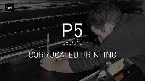 P5 350  Corrugated Printing