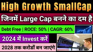 5 Best Small Cap Stocks To Buy Now | High Growth Stocks | Stocks To Invest in 2024