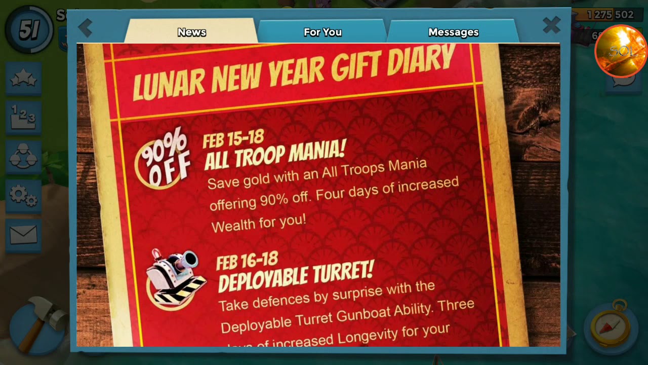 Troop Mania, Deployable Turret and Speed Serum Starting on Feb15th!