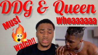 DDG-Hold up (Official Video) ft. Queen Naija REACTION!!!!!