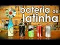 Bateria de latinha de alumnio experincia de qumica