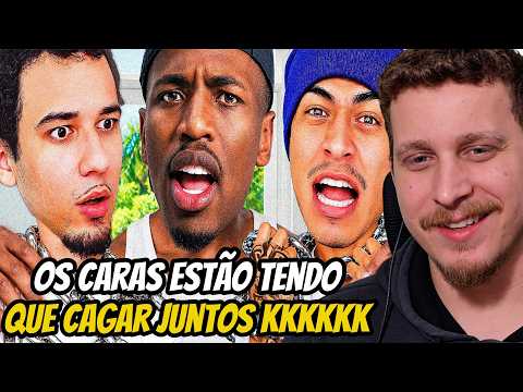 REAGINDO A 1 DIA ACORRENTADO COM AS PIORES PESSOAS DO MUNDO