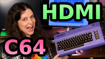 My Commodore 64 has an HDMI port now.