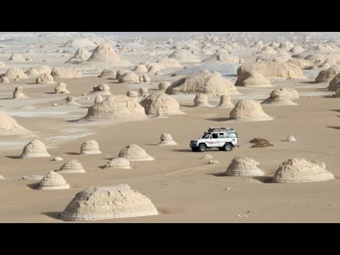 Egypt's White Desert: The alien landscape beyond the Pyramids