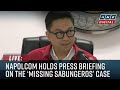 LIVE: NAPOLCOM holds press briefing on the 'missing sabungeros' case | January 16