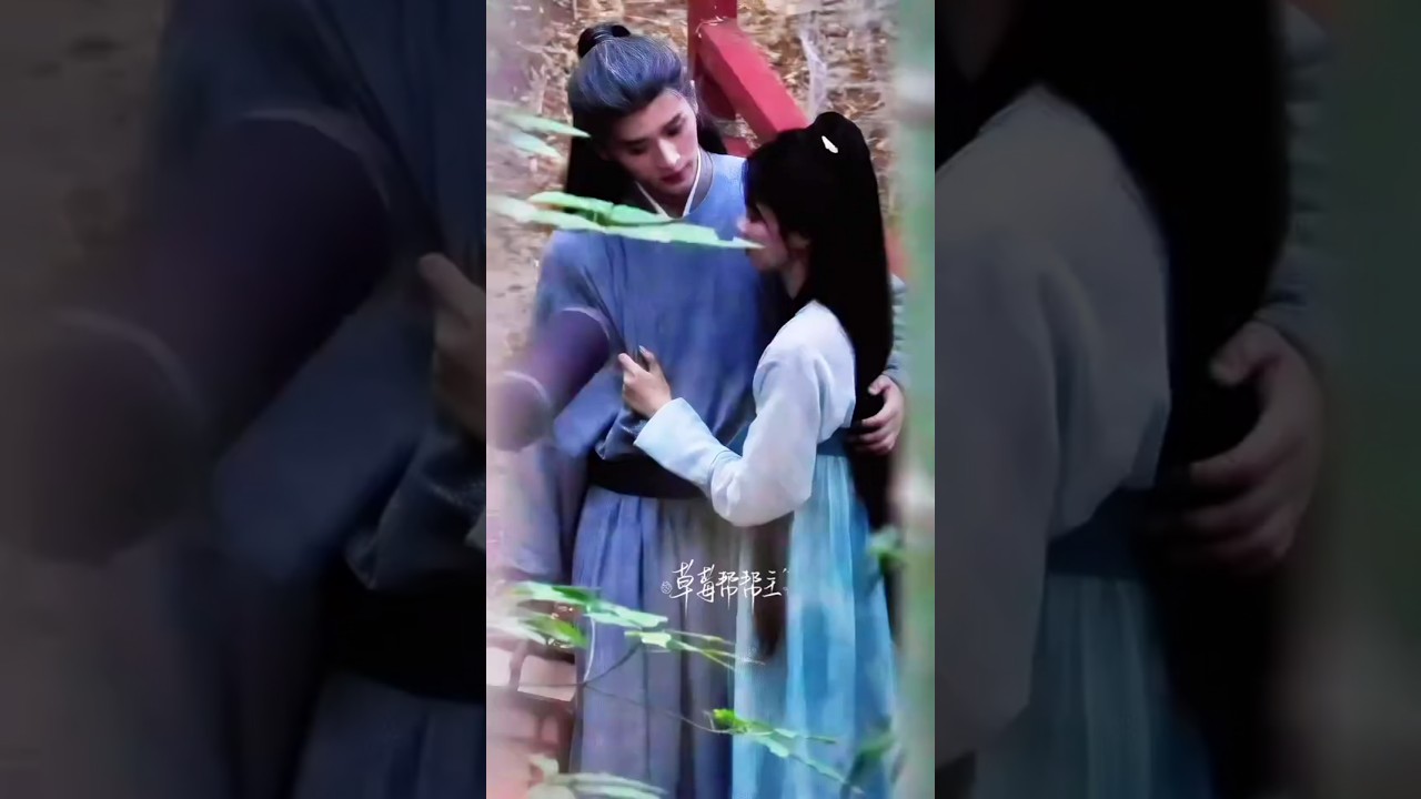 BaiLu and Cheng off-camera 💗✨ #moli #bailu #chenglei #ryancheng #莫离 #丞磊 #白鹿 #bachloc #bạchlộc