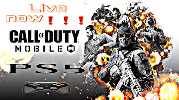 CODM CALL OF DUTY MOBILE WITH PS5 controller Nuke Time💣❗️🔥