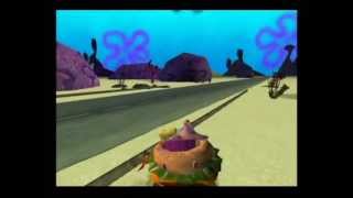 The Spongebob Movie Game Out Of The Bounds Glitch In Sandwich Driving 101
