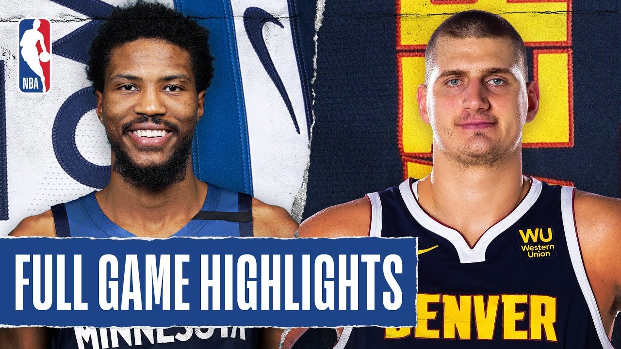 TIMBERWOLVES at NUGGETS FULL GAME HIGHLIGHTS February 23, 2020