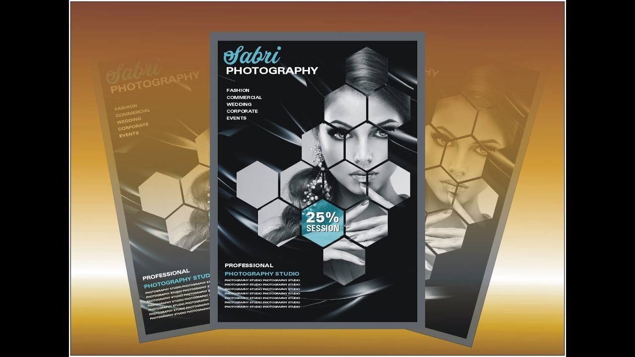 Coreldraw X6 Best Tutorial (photography ads) by ahsan sabri - YouTube