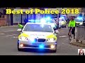 Police Car Responding Compilation - BEST OF 2018 (1) - GREAT SIRENS