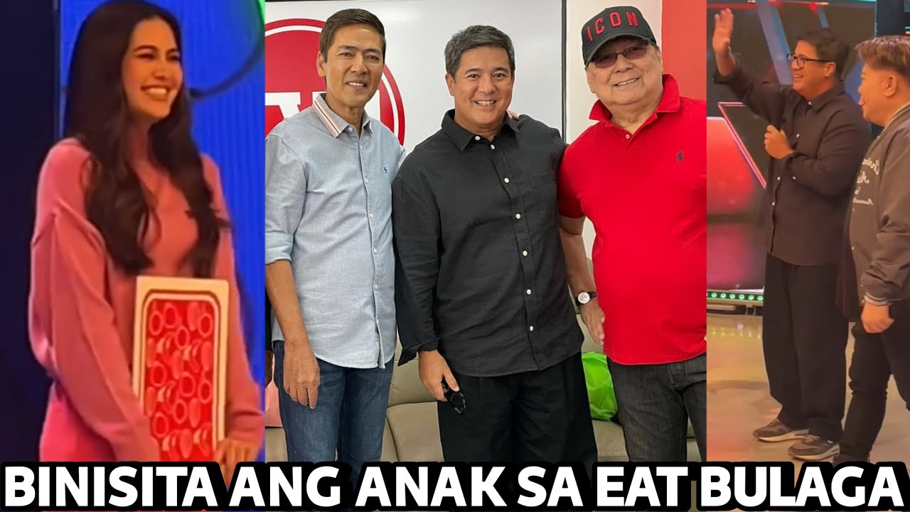 REAKSYON ni Atasha Muhlach NAGULAT sa Pagbisita ng Kanyang AMA nasi AGA  Muhlach sa Eat Bulaga