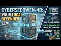 CyberSecQwen-4B: A Local Small LLM for Defensive Cybersecurity