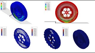 Additive manufacturing of Airless tyres l based on polymer extrusion technique in Abaqus(AM PLUGIN)
