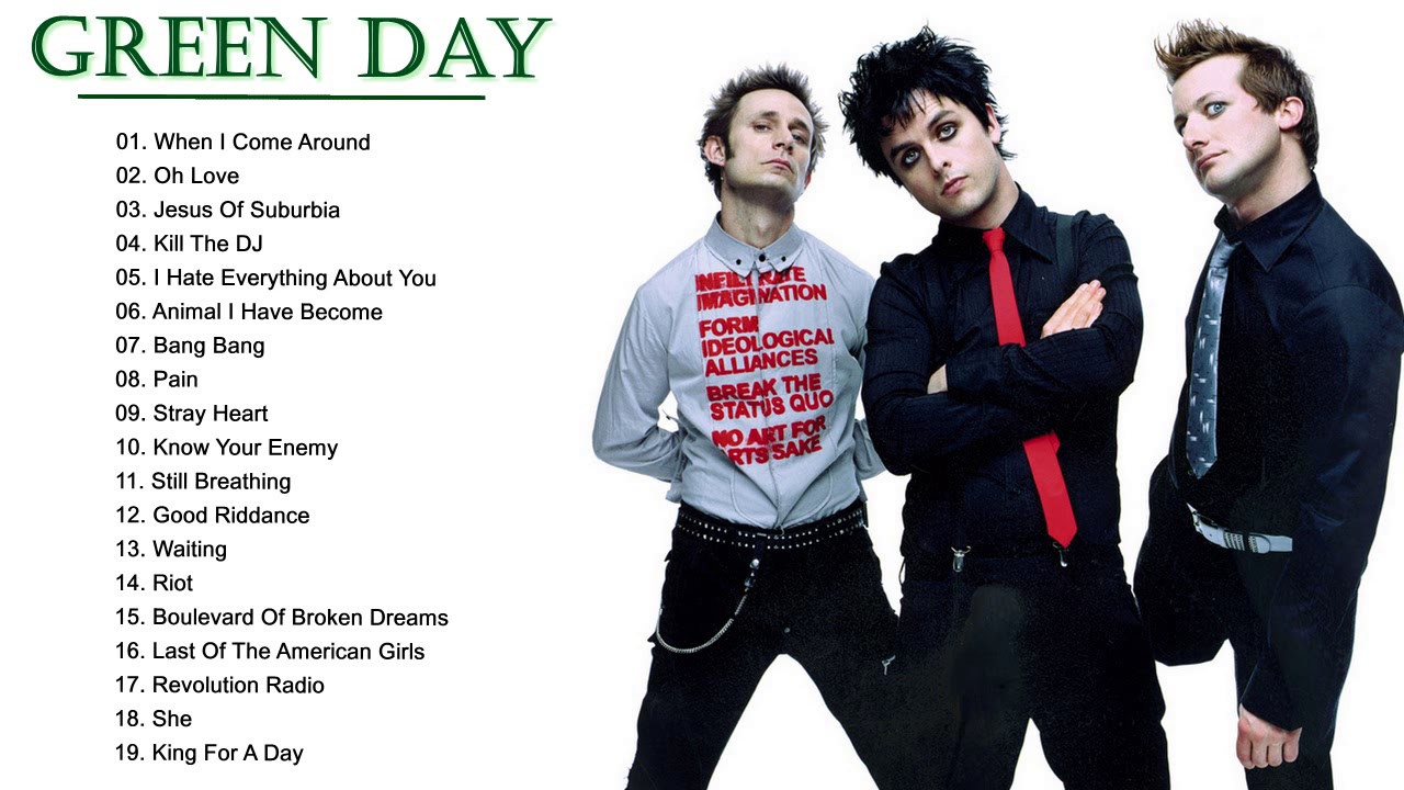 Green Day  Green day songs, Green day band, Great song lyrics