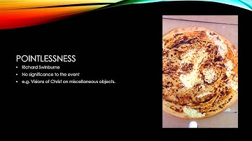 3.  Challenges to belief in Miracles