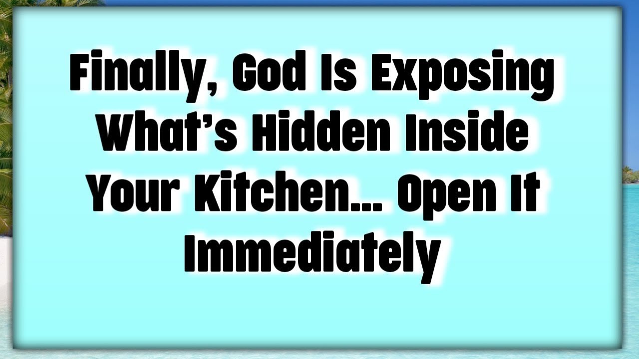 🧿God Says_ Finally, God Is Exposing What’s| Gods Message Now Today |God's Message Now For You.