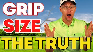 The Truth Behind Golf Grips Will SHOCK You  Find Your Size!