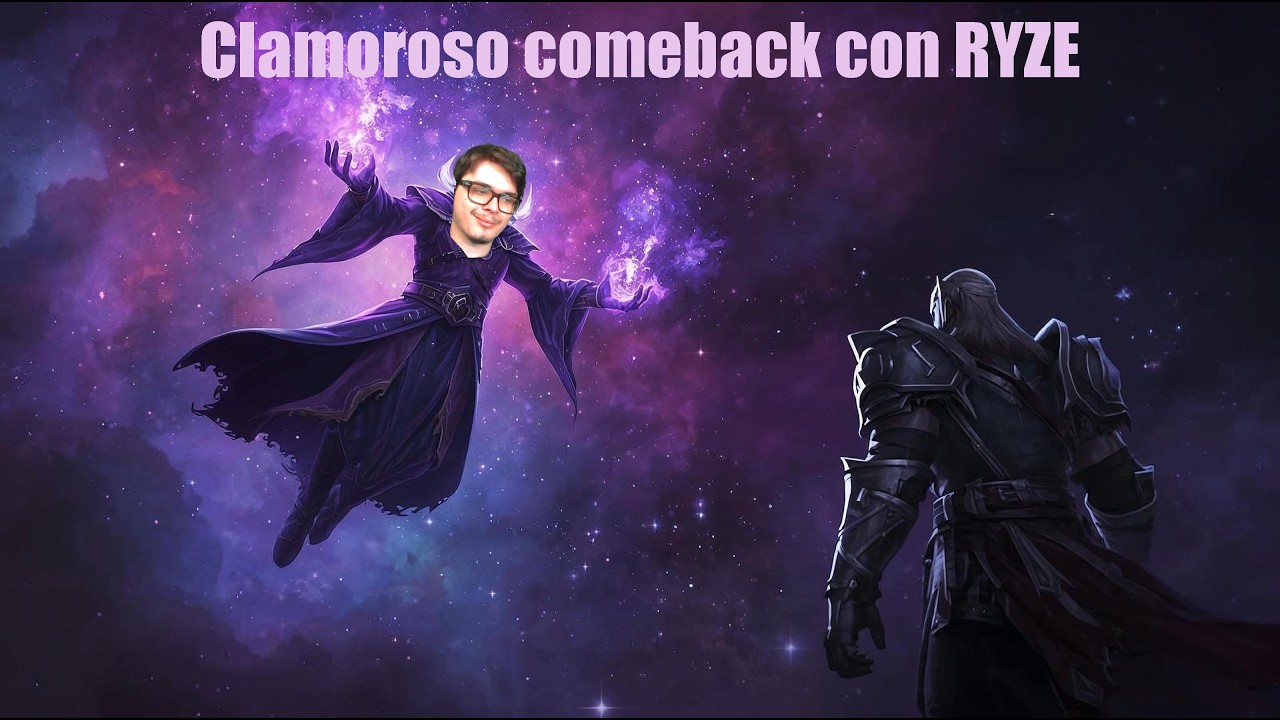 Clamoroso comeback con RYZE / TFT 16.4 Ranked gameplay con commentary