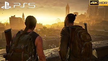 The Last of Us 2 Remastered (PS5) Seattle Day 1 - Hostile Territory Walkthrough (4K HDR)