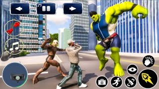 🎮 Black Monster Hero Simulator 3D Game (Android Gameplay) screenshot 1