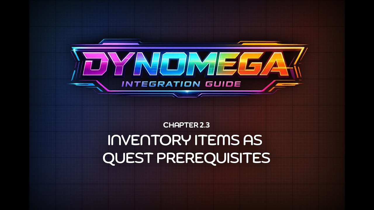 [C2.3] Inventory & Quest Systems: Inventory Items as Quest ...