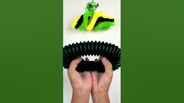 MINI Pop-tube Robot Style Creating ASMR #robot #relaxationsound #poptubes #asmrsound #satisfyingasmr