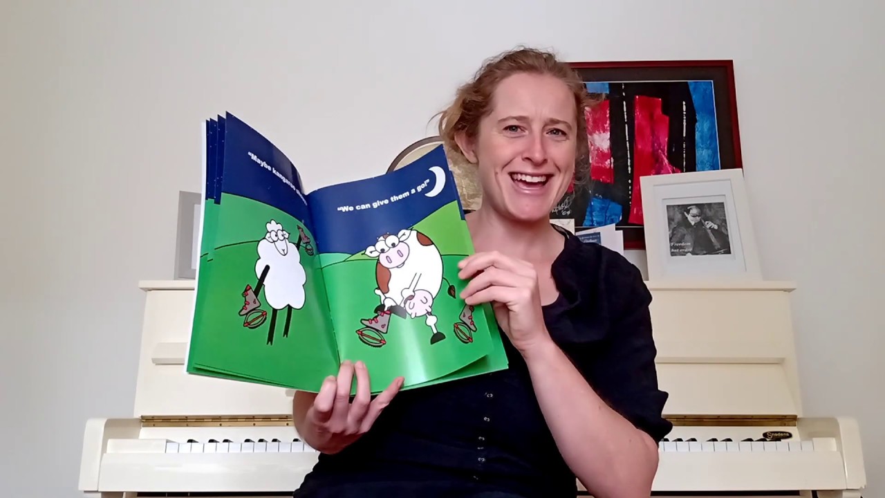 Over The Moon - Read by Saskia - A Sheep Named Breakfast Story