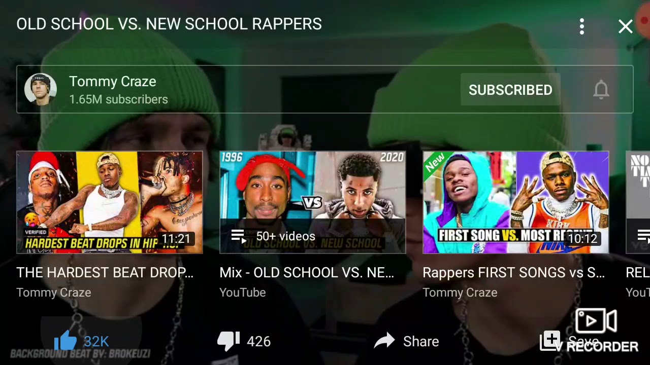 old school vs new school rappers - YouTube