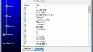 batch export oracle data to dbf files (dbase/foxbase/foxpro)