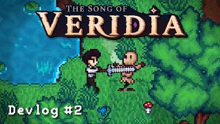 Melee Combat & World Transitions! | The Song of Veridia Devlog #2