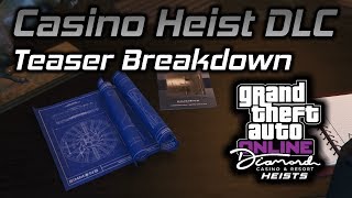GTA Online: Casino Heist DLC Official Teaser Breakdown! (In Game Clues, Website)