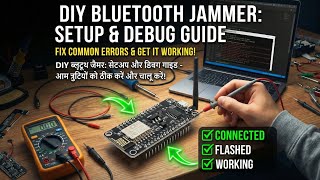 Setup guide for ESP8266 Bluetooth Jammer | Full Tutorial