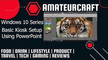How to set up Basic Poster Kiosk using PowerPoint