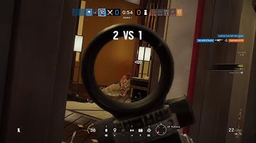 R6 siege double kill with fuse