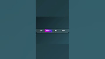 Glassmorphism 3D Navbar with HTML & CSS | Modern Website Design