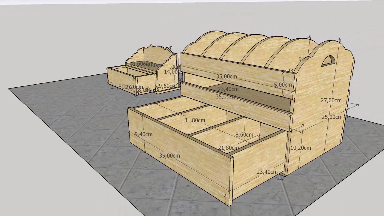 Desain cara membuat rak piring minimalis dan tempat rias 