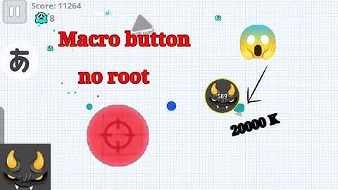 AGAR.IO MACRO BUTTON ZOOM NO ROOT
