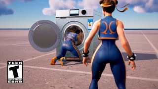 CHUN-LI is STUCK😳... Fortnite Rated-R