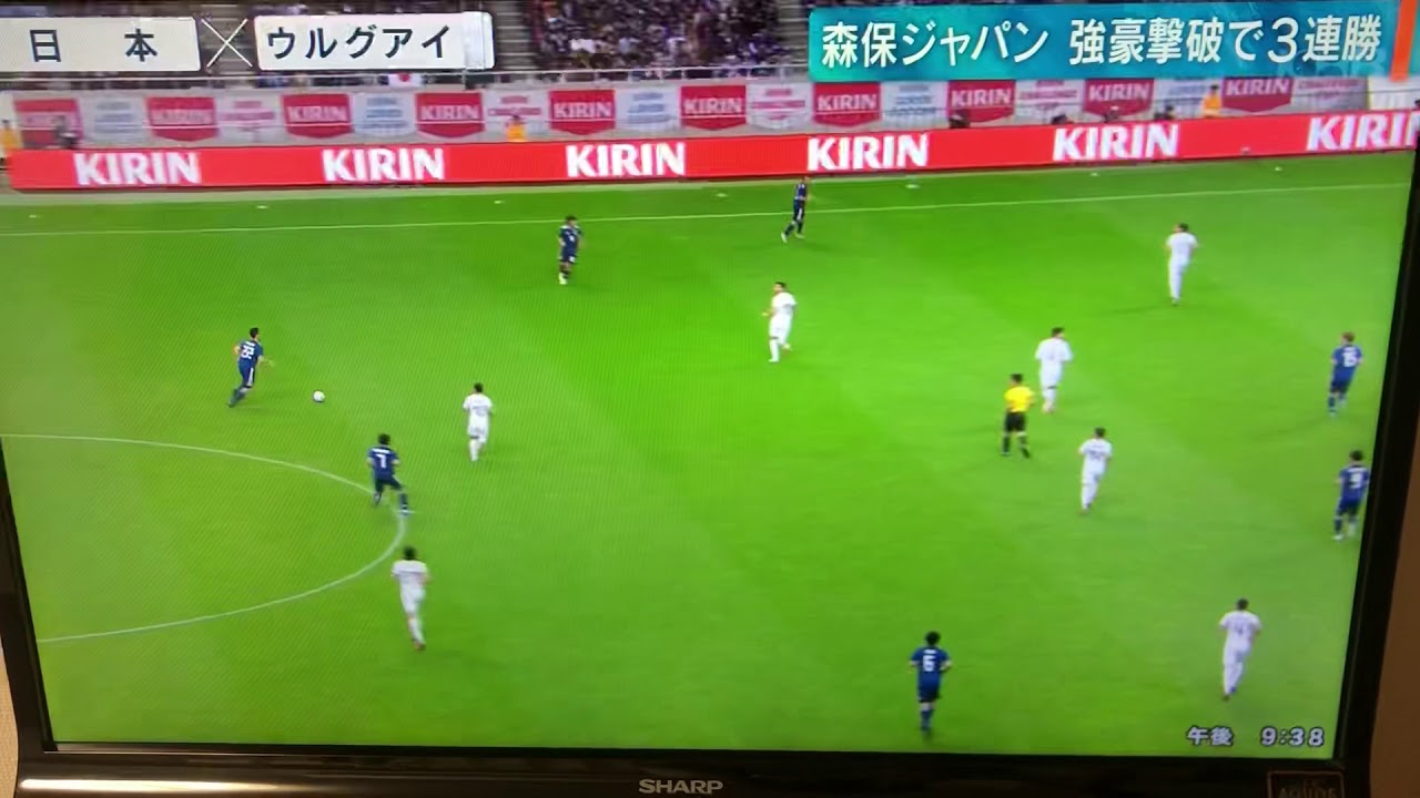 ハイライト 日本対ウルグアイ 前半 Youtube