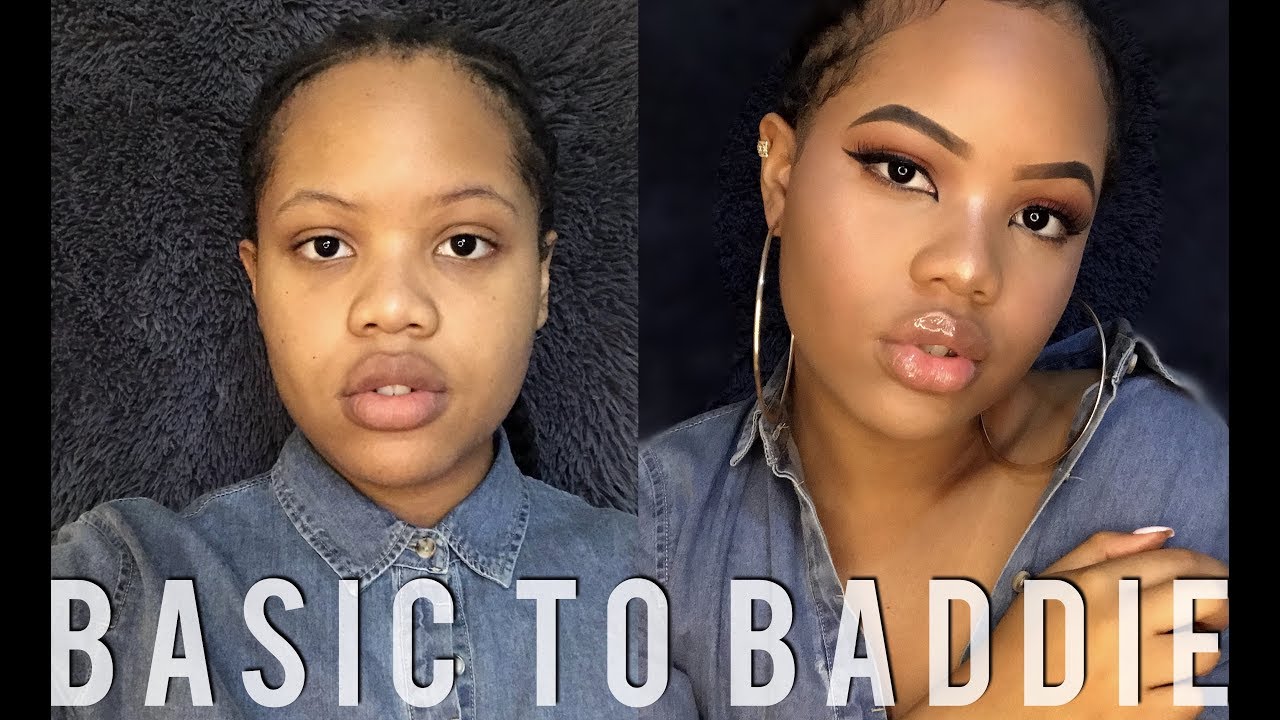 Watch Me Transform Basic To Baddie Before And After Makeup